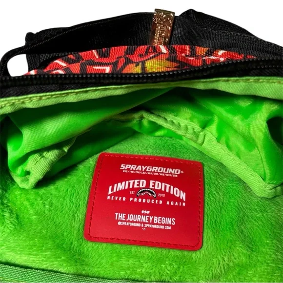 Sprayground Backpack Limited Edition Rick & Morty Genius AOP - Picture 9 of 14